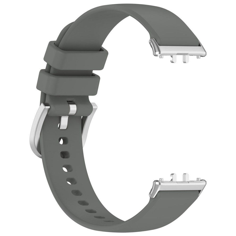 Bracelet en silicone pour Samsung Galaxy Fit 3, Gris foncé