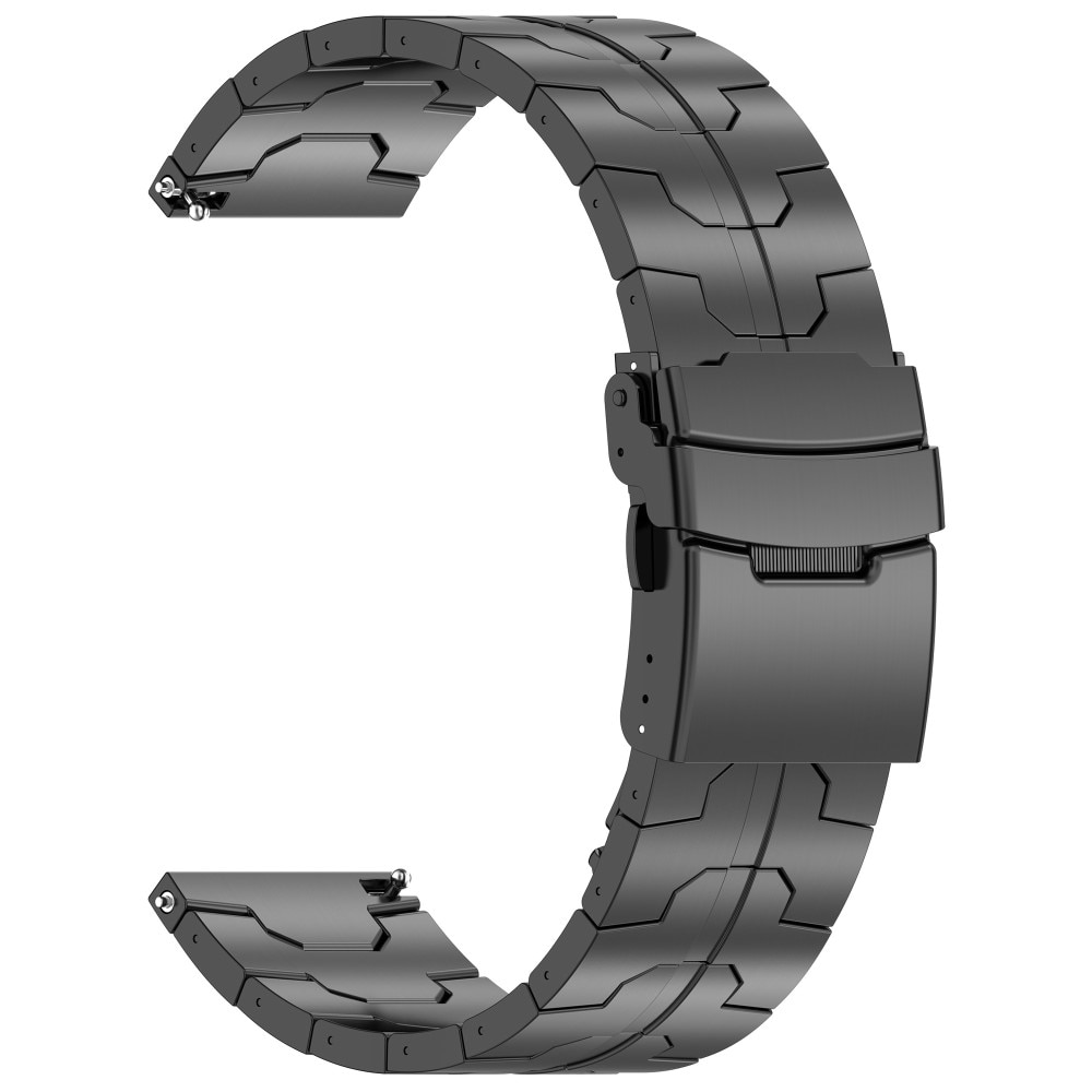 Race Bracelet en titane Universal 22mm, noir