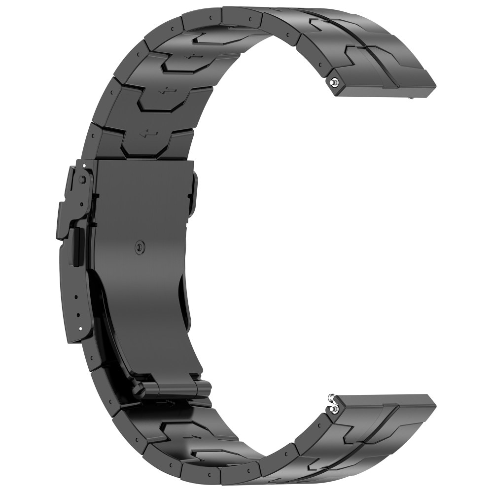 Race Bracelet en titane Garmin Forerunner 265, noir