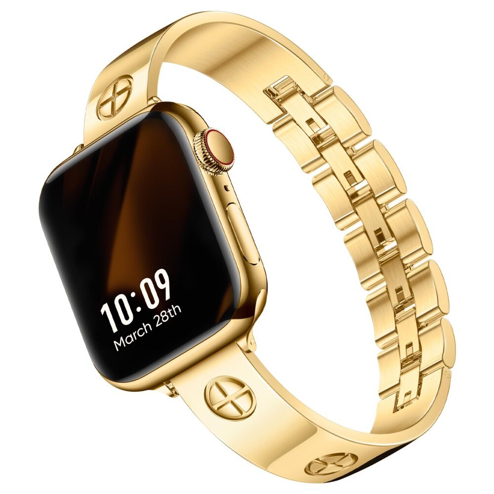 Bracelet Bangle Cross Apple Watch SE 40mm, or