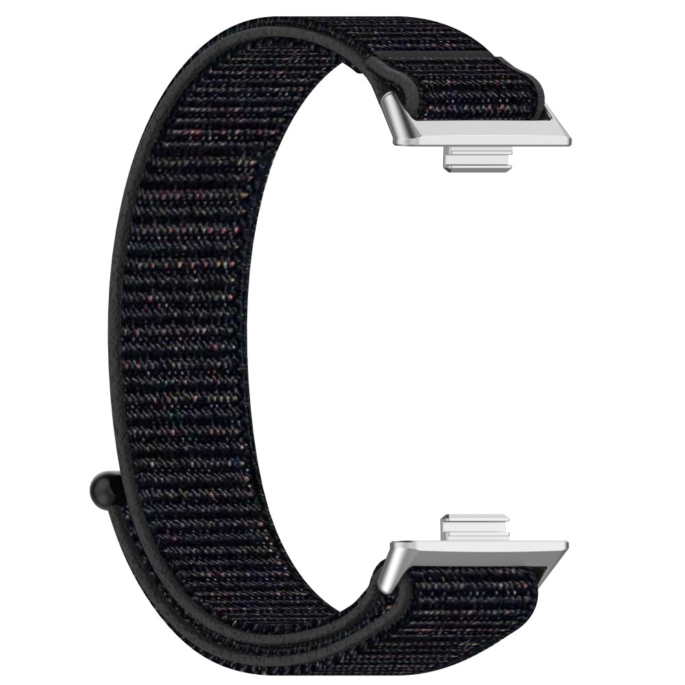 Bracelet en nylon Huawei Watch Fit 4 Pro, Noir