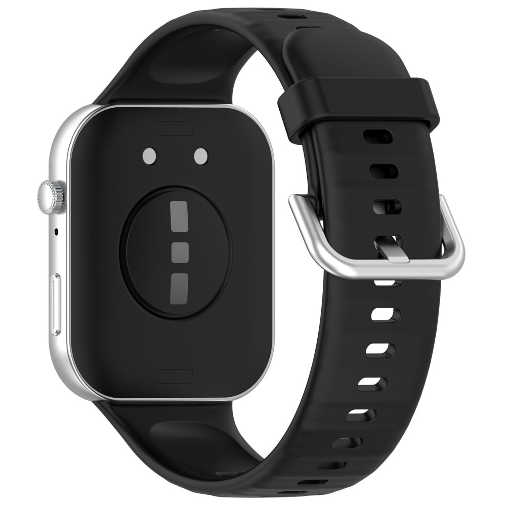 Bracelet en silicone pour Huawei Watch Fit 3, Noir