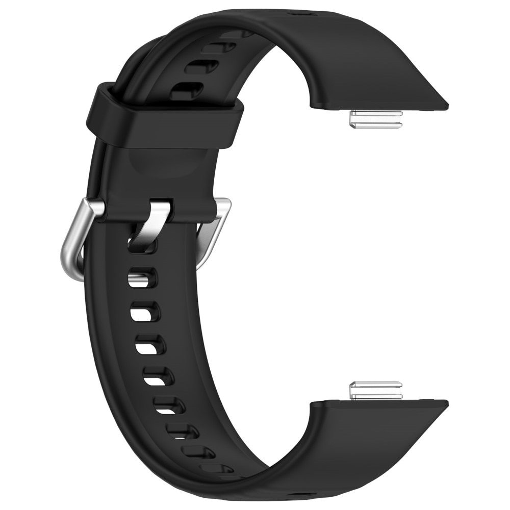 Bracelet en silicone pour Huawei Watch Fit 3, Noir