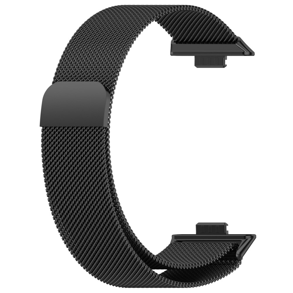 Bracelet milanais pour Huawei Watch Fit 4, Noir