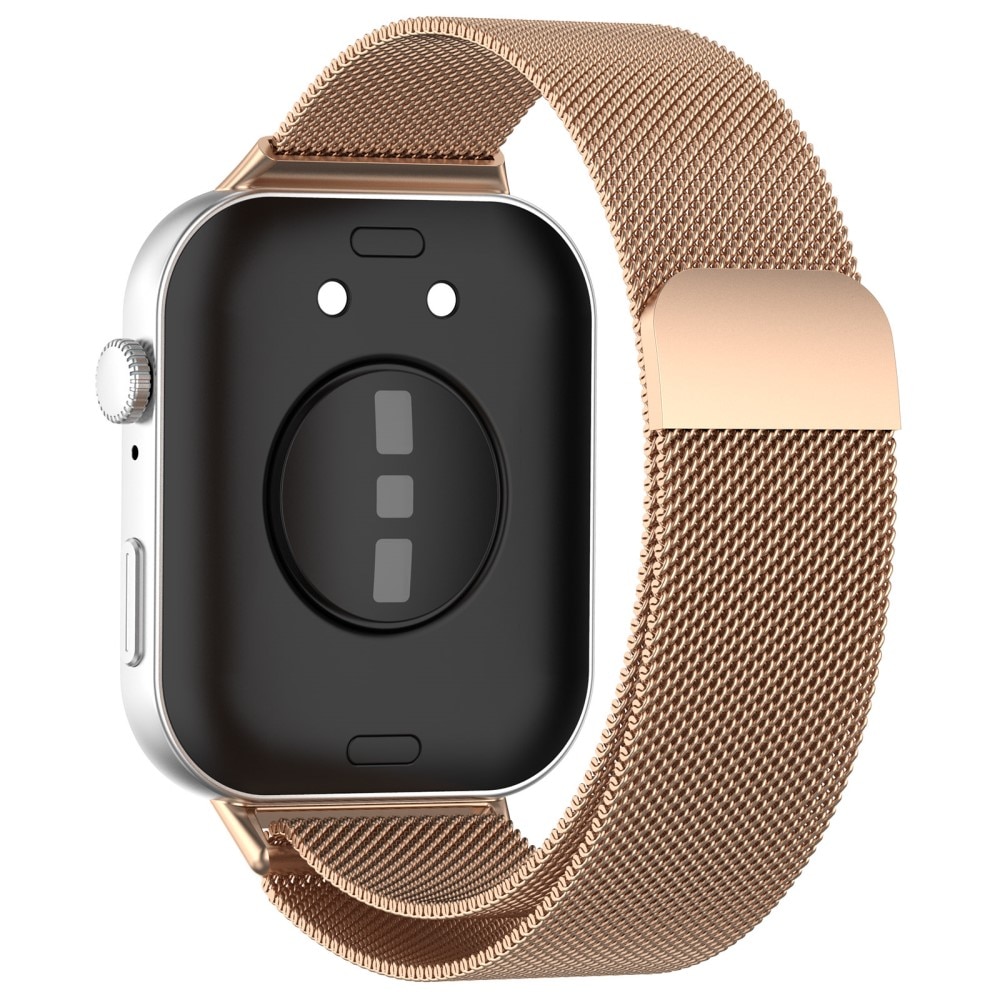 Bracelet milanais pour Huawei Watch Fit 3, Or rose