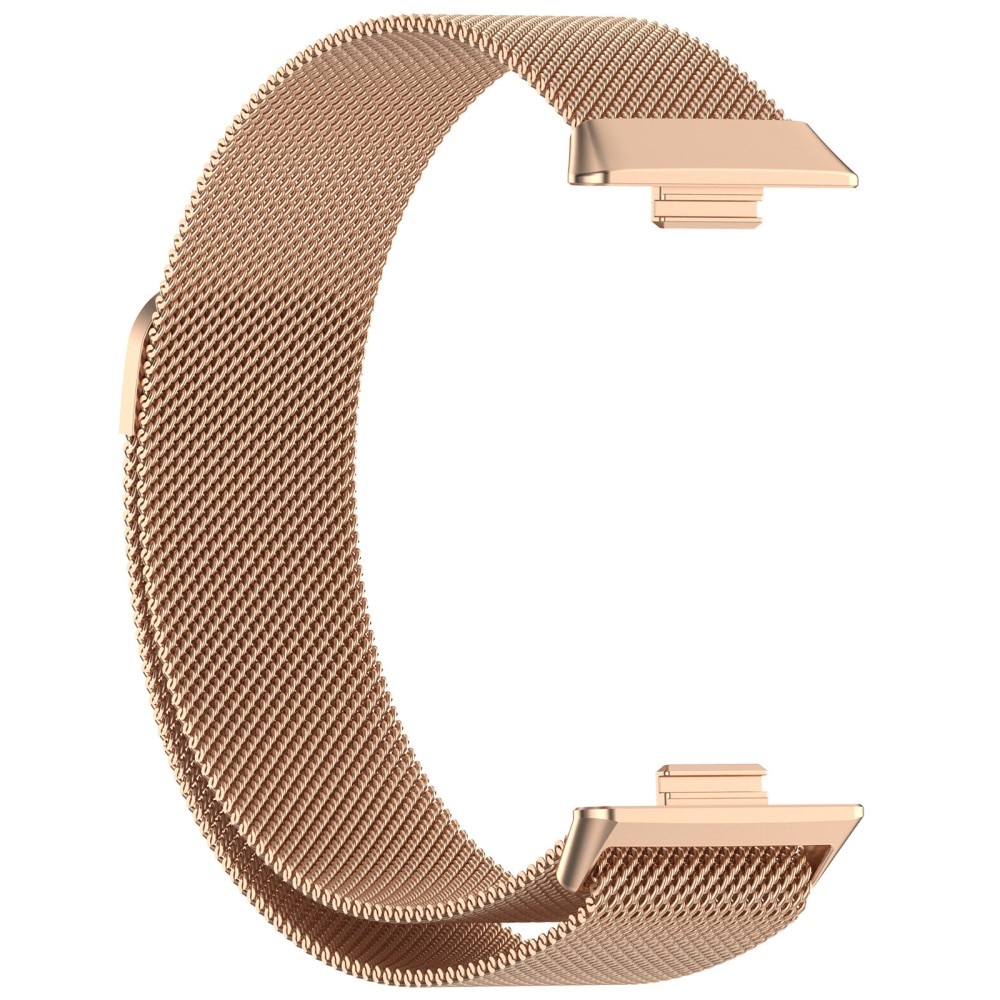 Bracelet milanais pour Huawei Watch Fit 4, Or rose