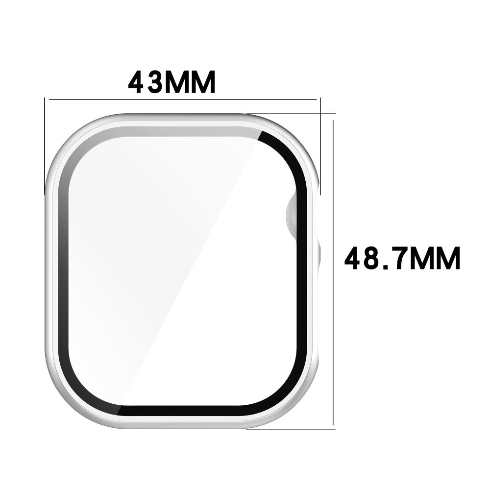 Full Cover CaseApple Watch Series 10 46mm, Transparent