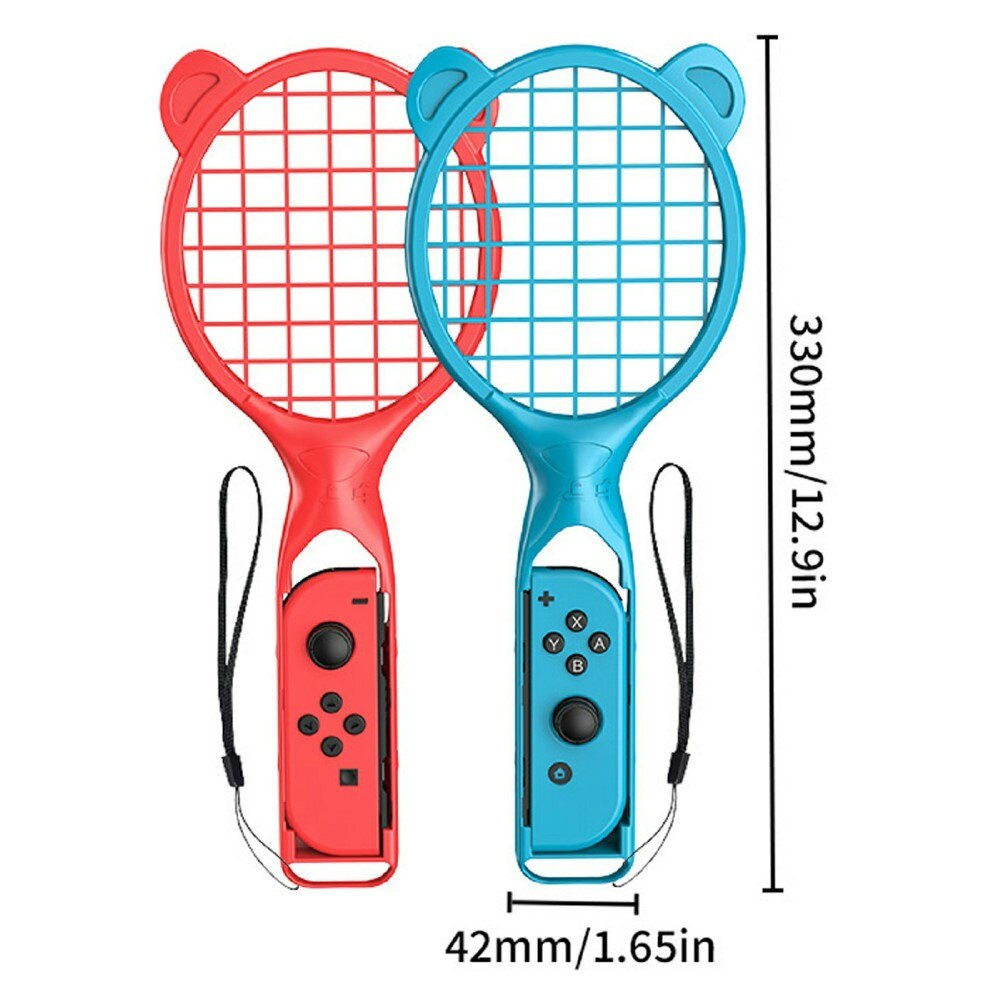 Raquette Joy-Con pour Nintendo Switch bleu/rouge