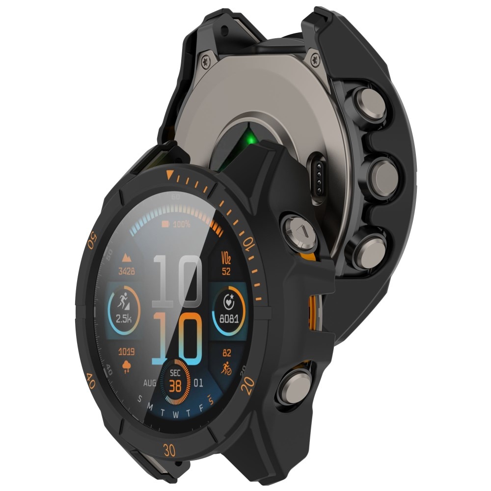 Full Cover CaseGarmin Fenix 8 47mm, Noir