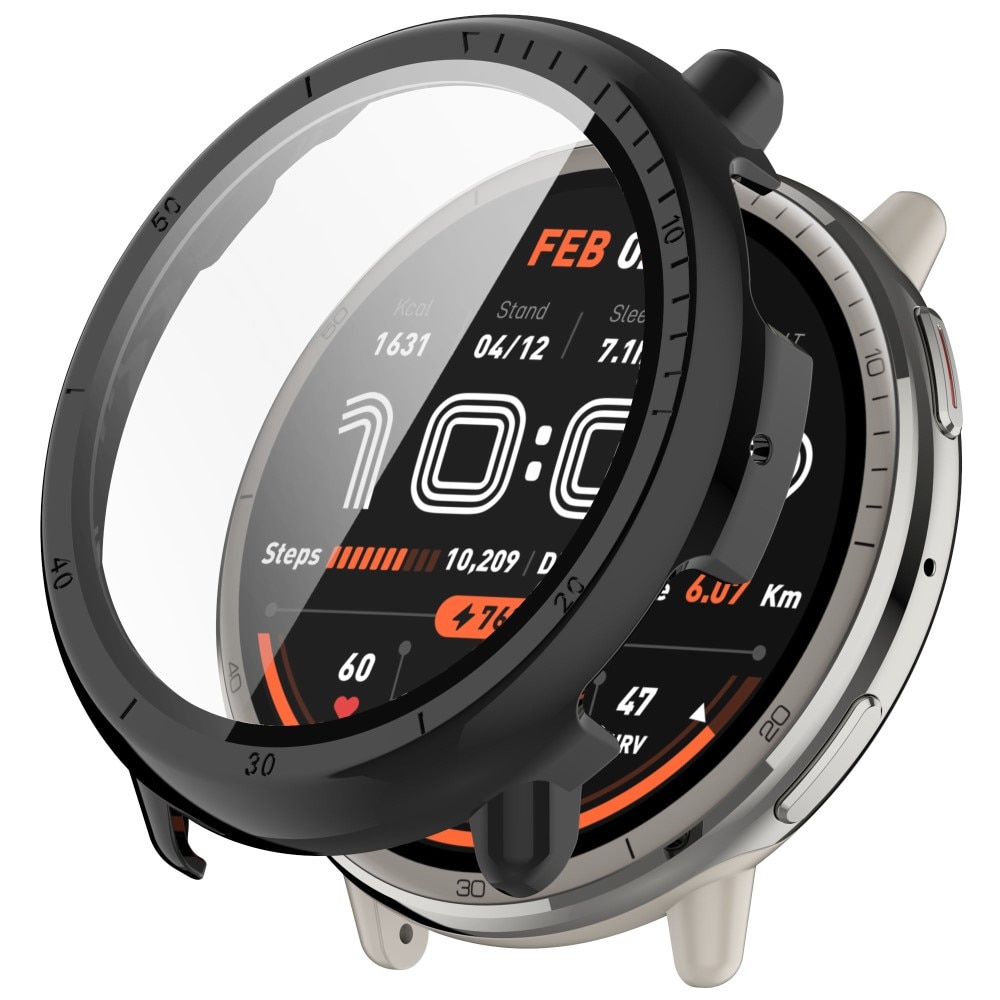 Full Cover CaseAmazfit Active 2, Noir