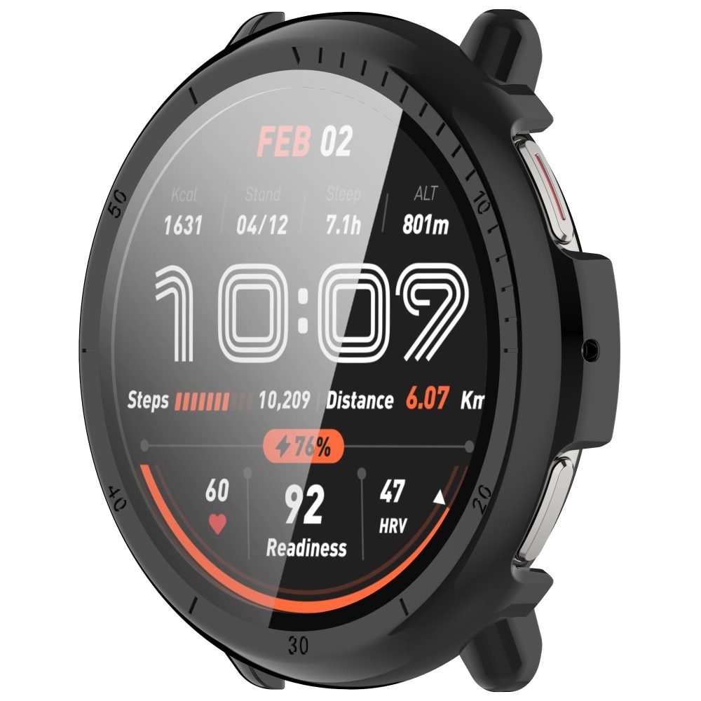 Full Cover CaseAmazfit Active 2, Noir