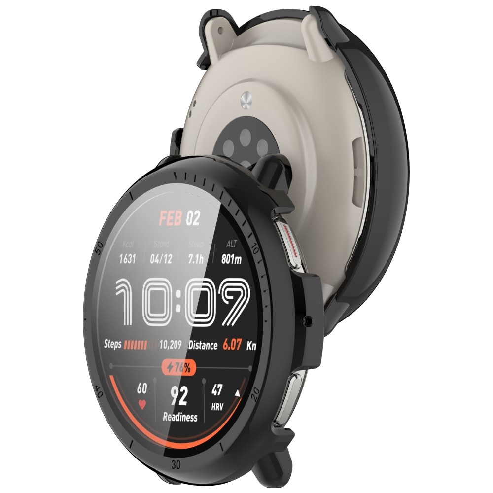 Full Cover CaseAmazfit Active 2, Noir