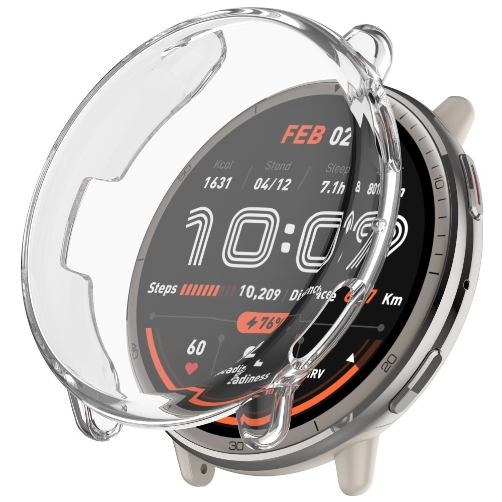 Coque Full Protection Amazfit Active 2, Clear