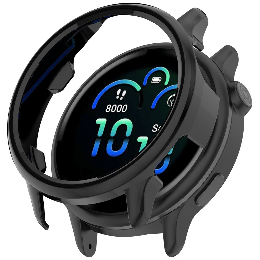 Coque rigide Garmin Vivoactive 6, Noir