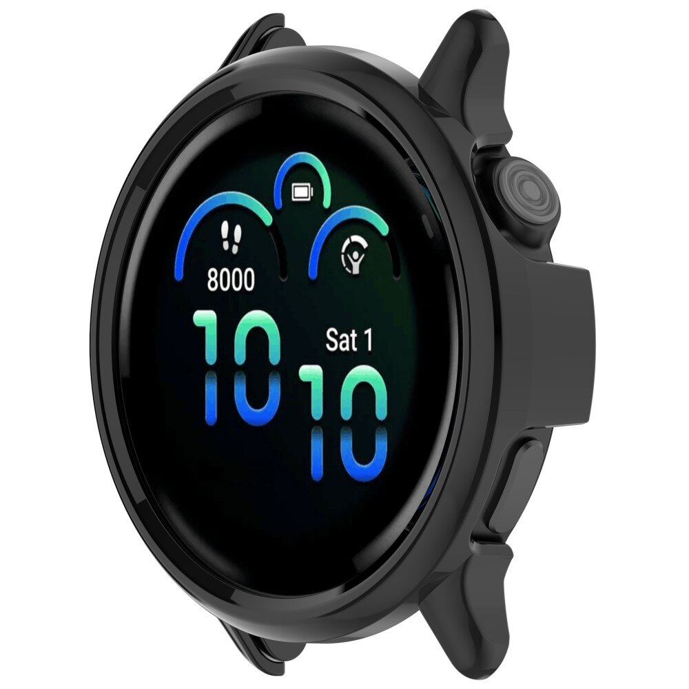 Coque rigide Garmin Vivoactive 6, Noir