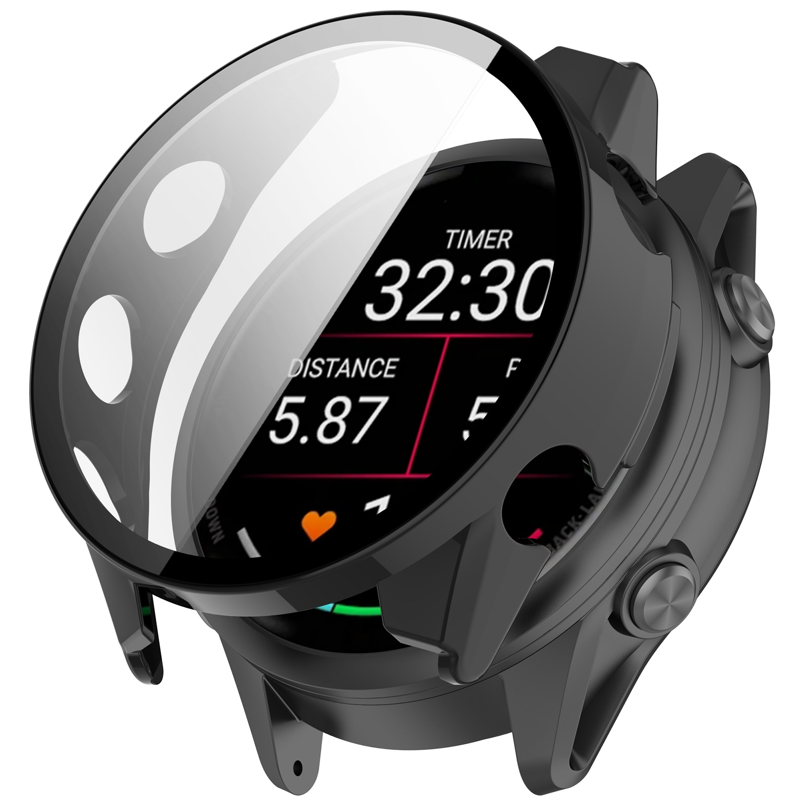 Full Cover CaseGarmin Forerunner 970, Noir