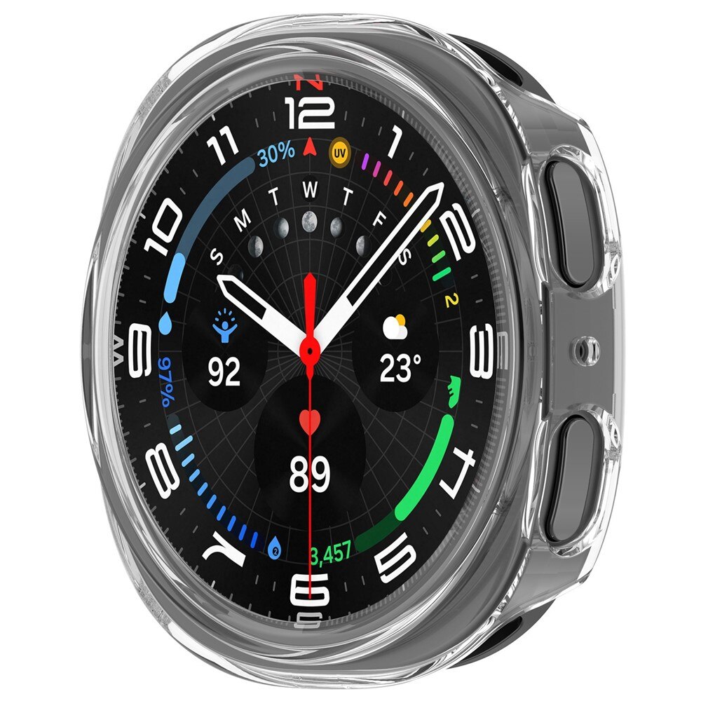 Coque rigide Samsung Galaxy Watch 8 40mm, Transparent
