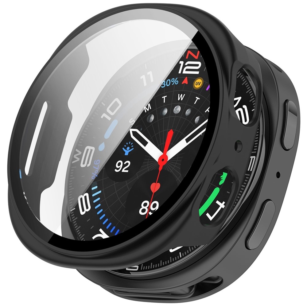 Full Cover CaseSamsung Galaxy Watch 8 44mm, Noir