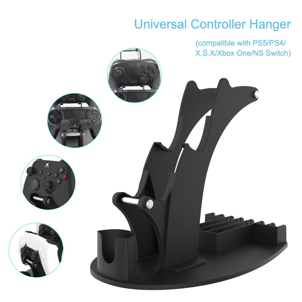 Support Universel pour accessoires de console de jeu, noir