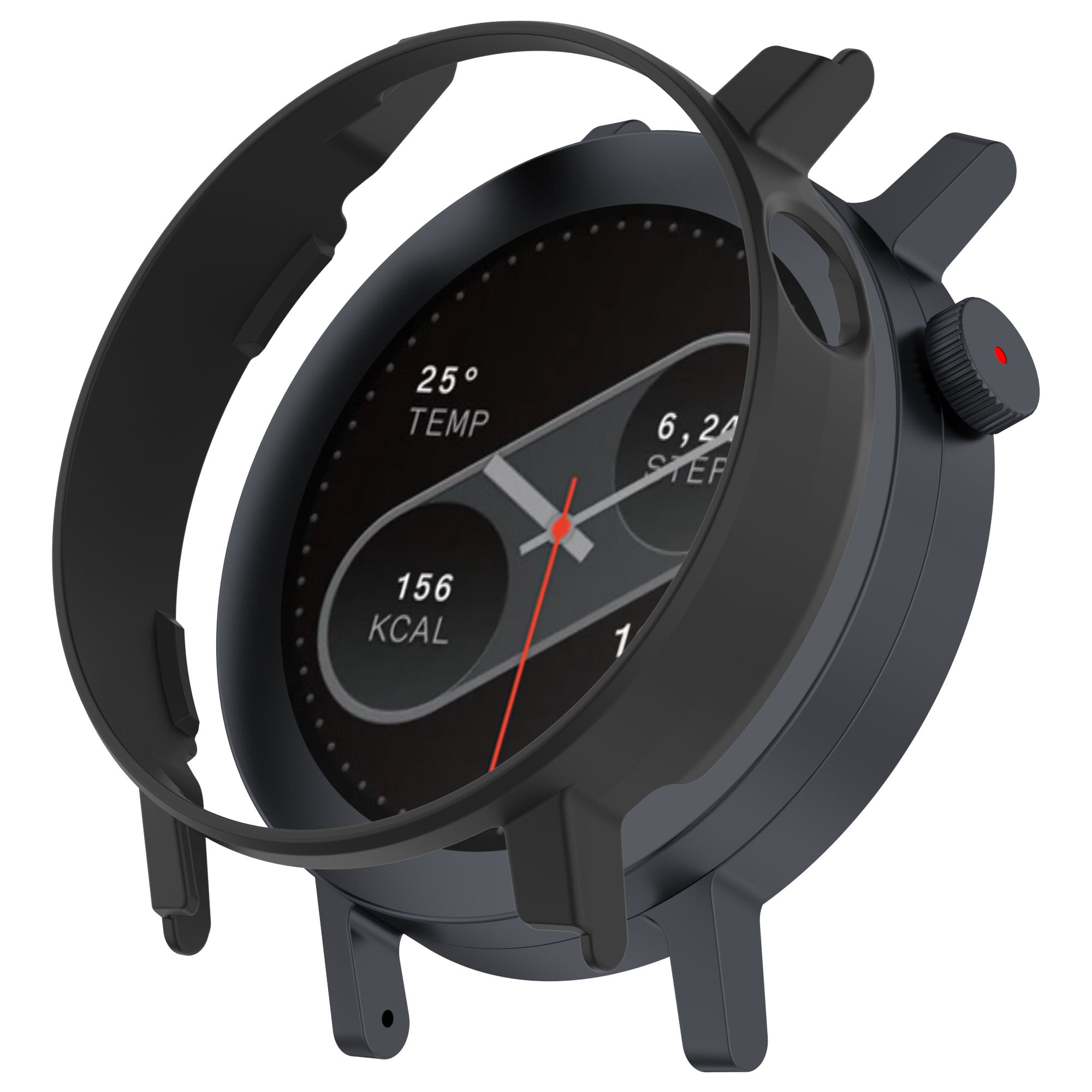 Coque rigide Nothing CMF Watch 3 Pro, Noir