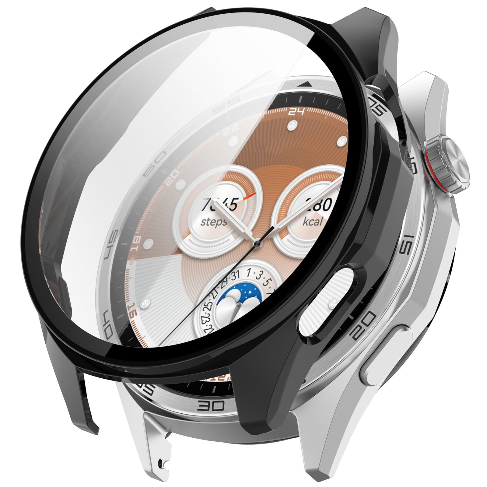 Full Cover CaseHuawei Watch GT 6 46mm, Noir