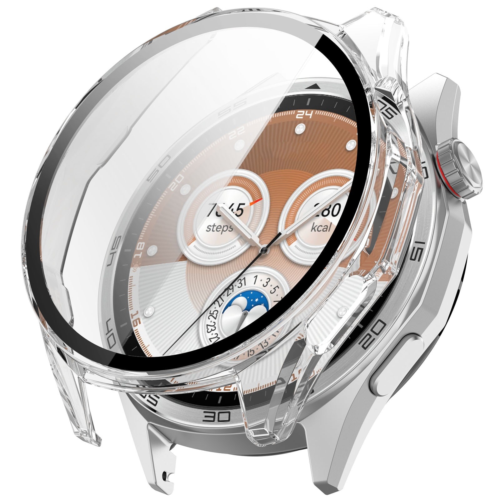Full Cover CaseHuawei Watch GT 6 46mm, Transparent