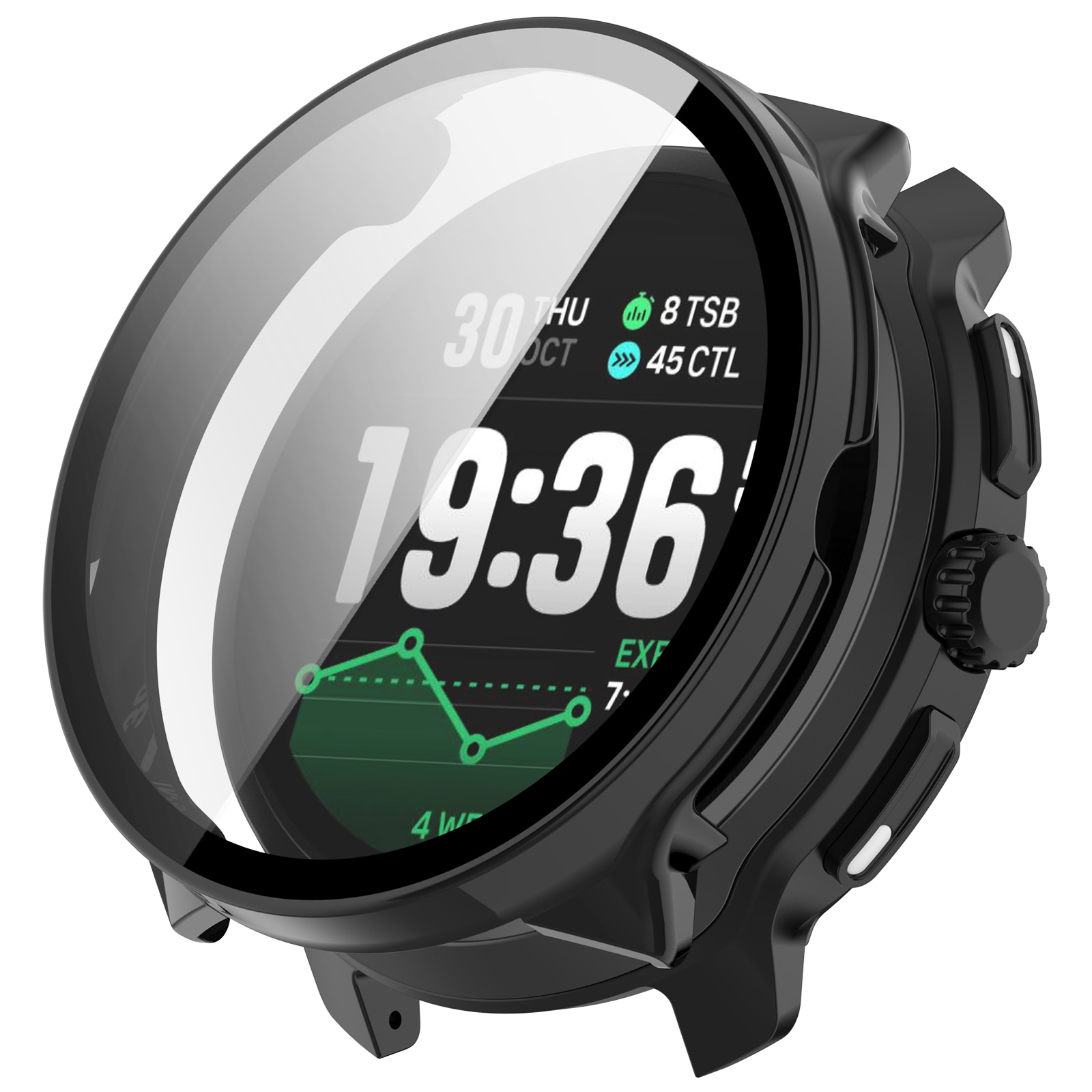 Full Cover CaseSuunto Race 2, Noir
