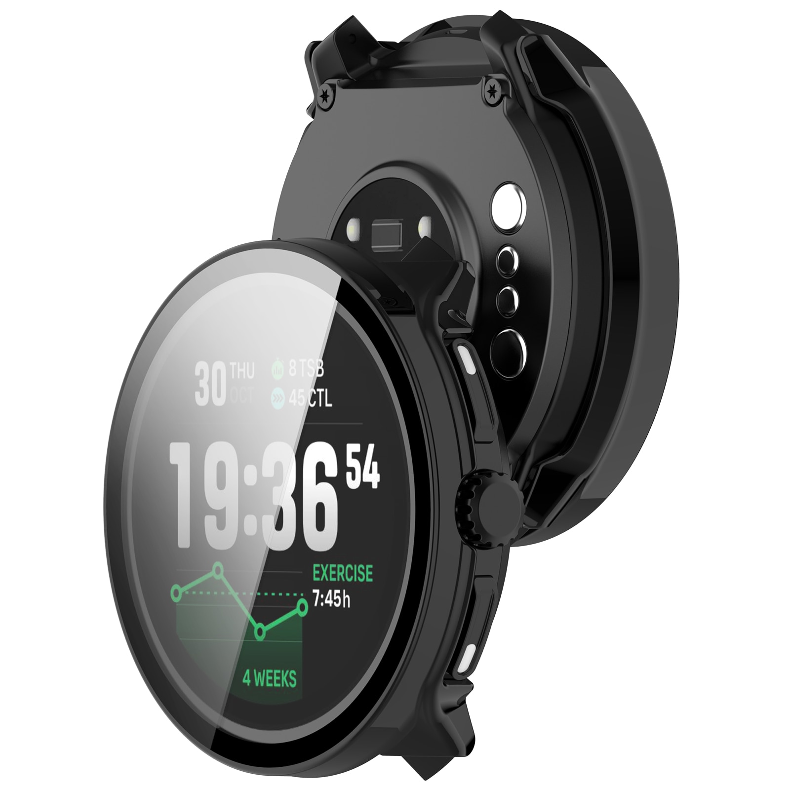 Full Cover CaseSuunto Race 2, Noir