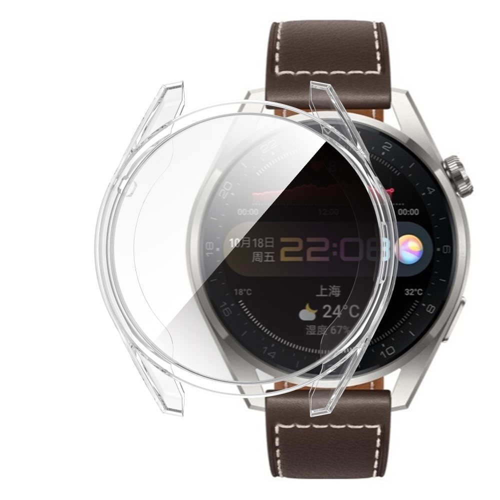 Coque de couverture complète Huawei Watch 3 Pro Transparent