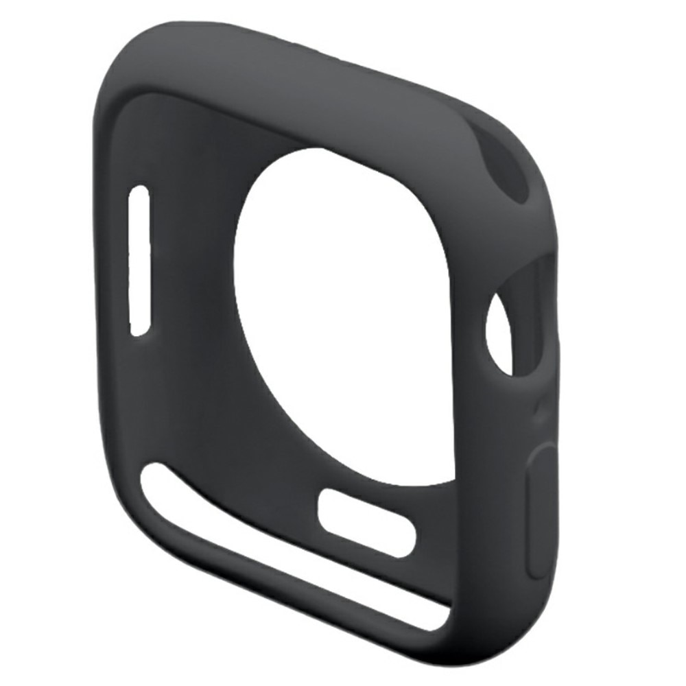 Coque en silicone Apple Watch 41mm Series 7, noir