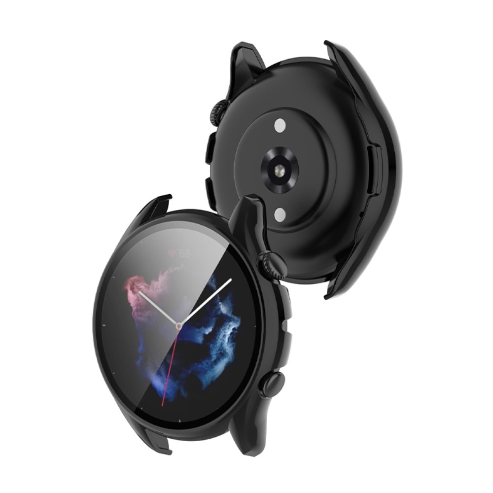 Full Cover CaseAmazfit GTR 3/GTR 3 Pro, Noir
