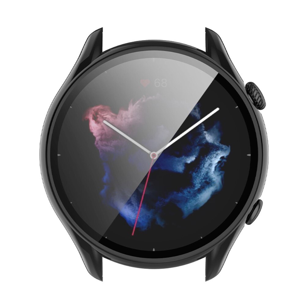 Full Cover CaseAmazfit GTR 3/GTR 3 Pro, Noir