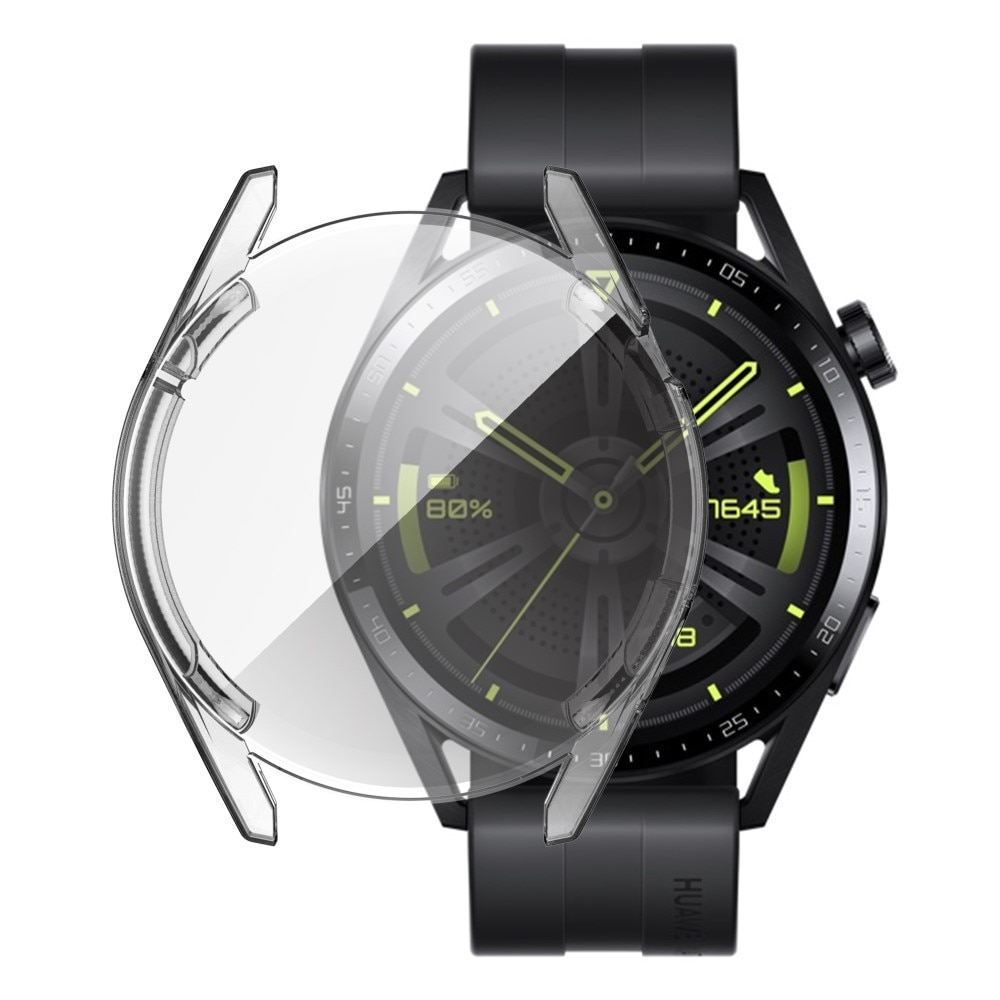 Coque de couverture complète Huawei Watch GT 3 46mm Transparent