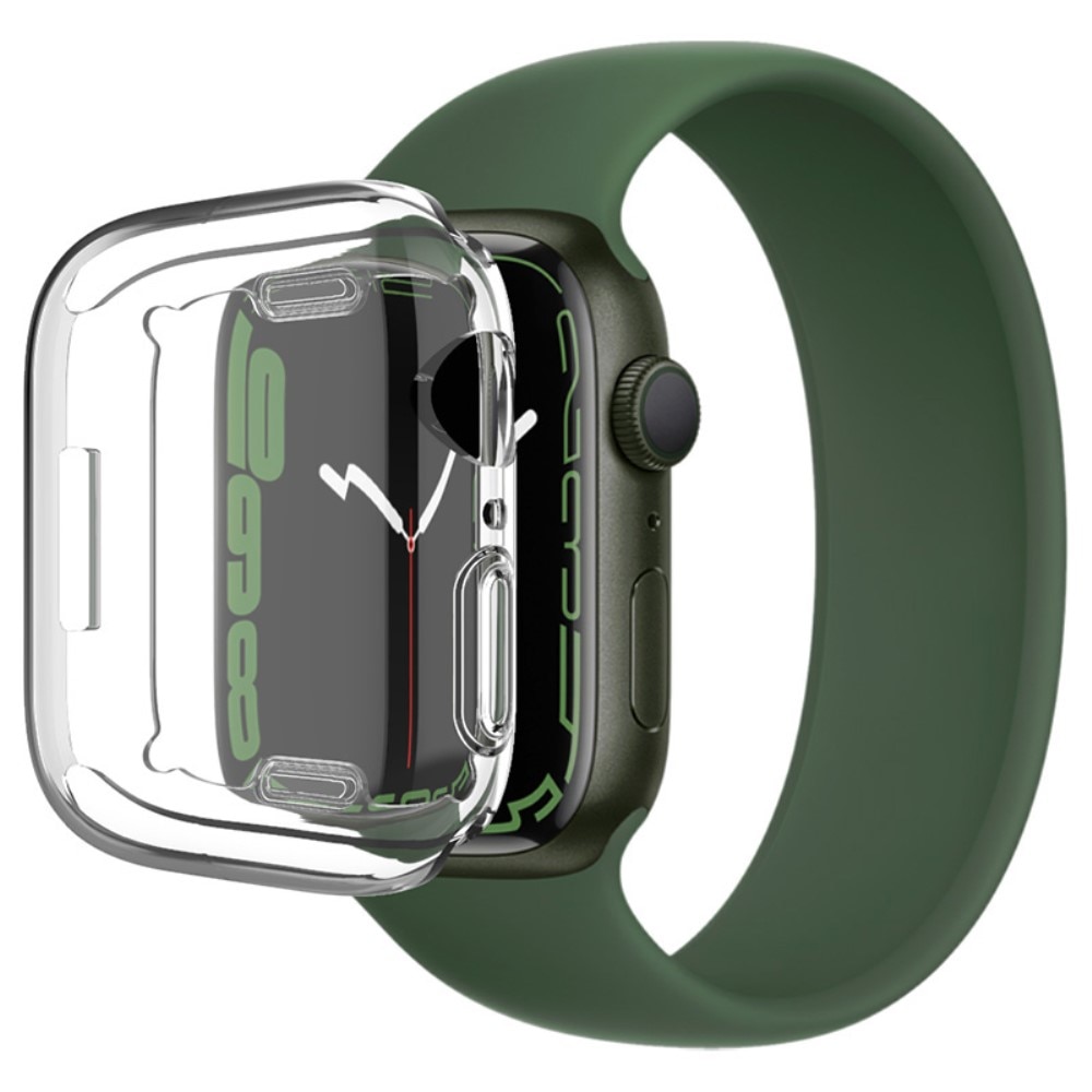 Coque TPU Case Apple Watch 45mm Series 9, Crystal Clear