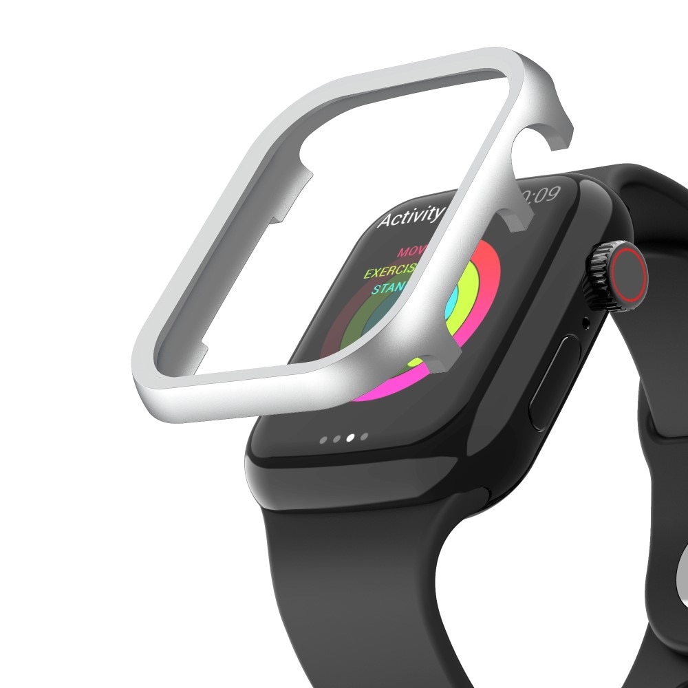 Coque en aluminium Apple Watch 45mm Series 8 Argent