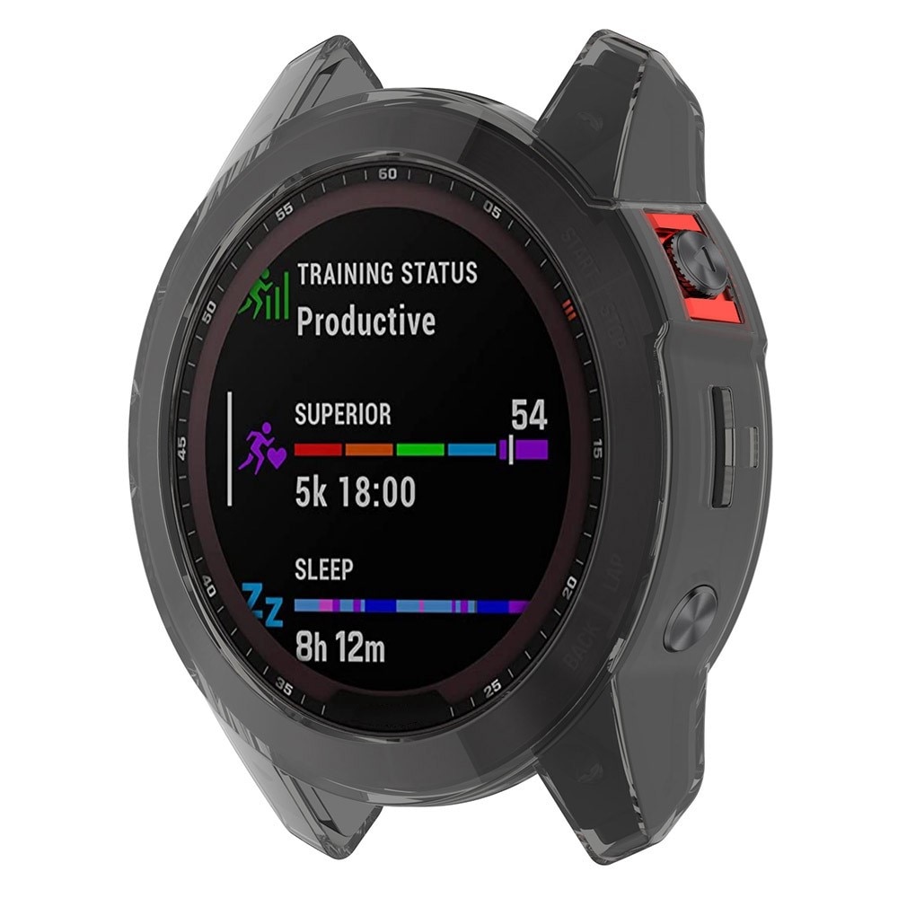 Coque Garmin Fenix 7 Pro, noir