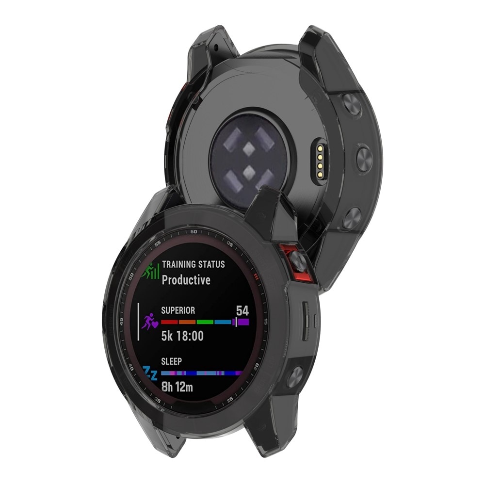 Coque Garmin Fenix 7 Pro, noir