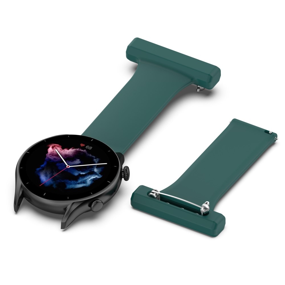 Bracelet infimier en silicone Samsung Galaxy Watch 46mm/45 mm Vert