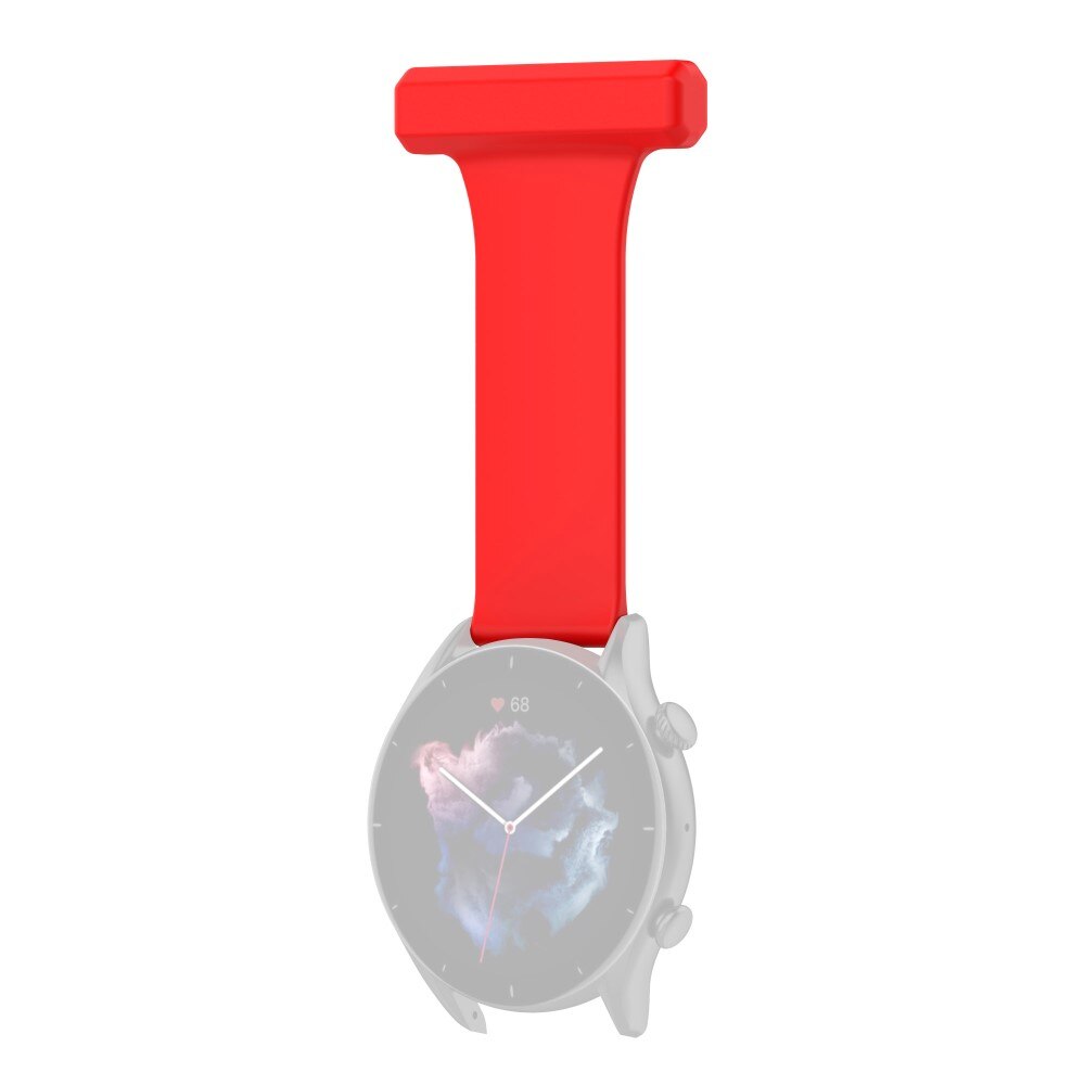 Bracelet infimier en silicone Samsung Galaxy Watch 46mm/45 mm Rouge