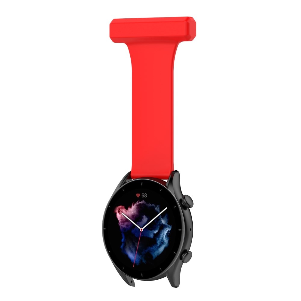 Bracelet infimier en silicone Samsung Galaxy Watch 46mm/45 mm Rouge