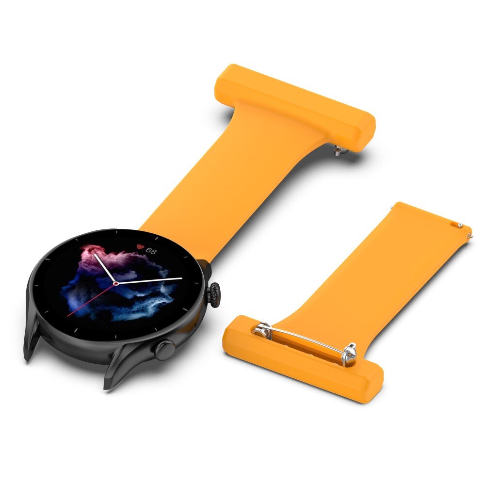 Bracelet infimier en silicone Samsung Galaxy Watch 46mm/45 mm Jaune