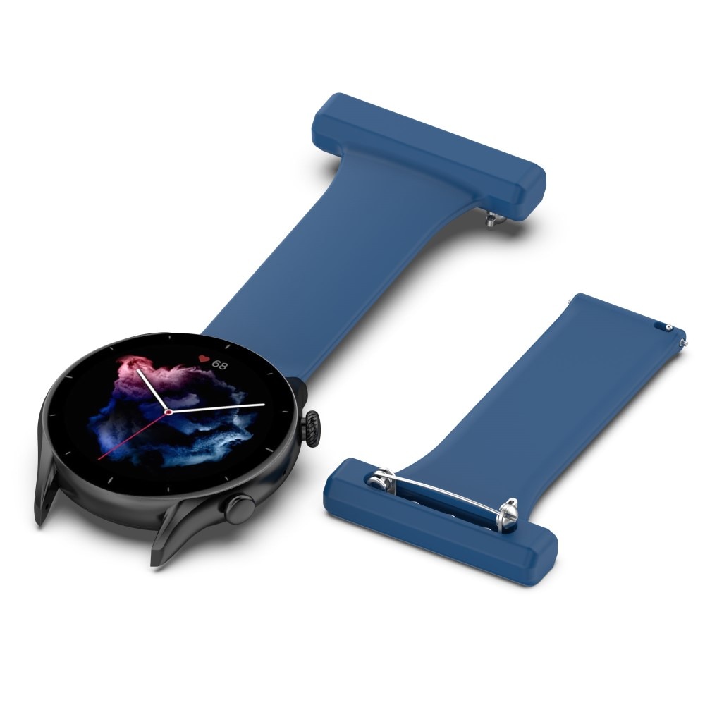 Bracelet infimier en silicone Samsung Galaxy Watch 46mm/45 mm Bleu