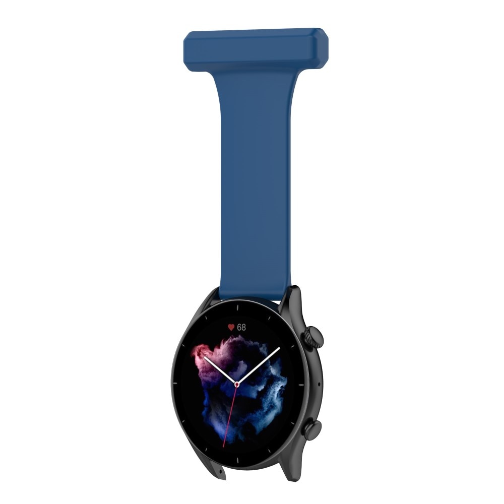 Bracelet infimier en silicone Samsung Galaxy Watch 46mm/45 mm Bleu