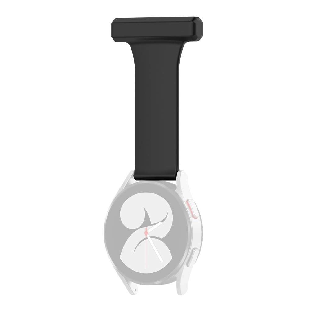 Bracelet infimier en silicone Samsung Galaxy Watch 7 44mm, noir