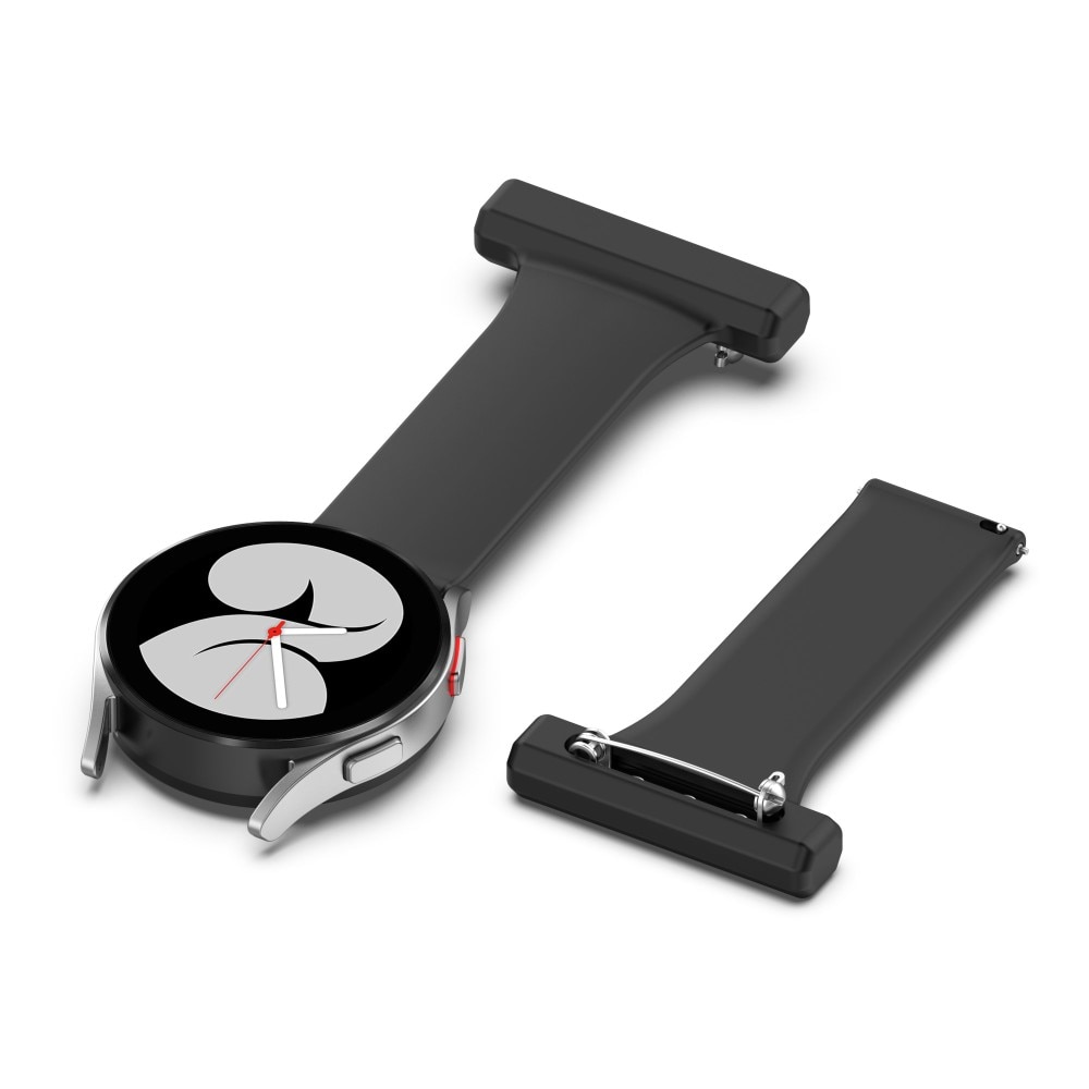 Bracelet infimier en silicone Samsung Galaxy Watch 4 40mm Noir