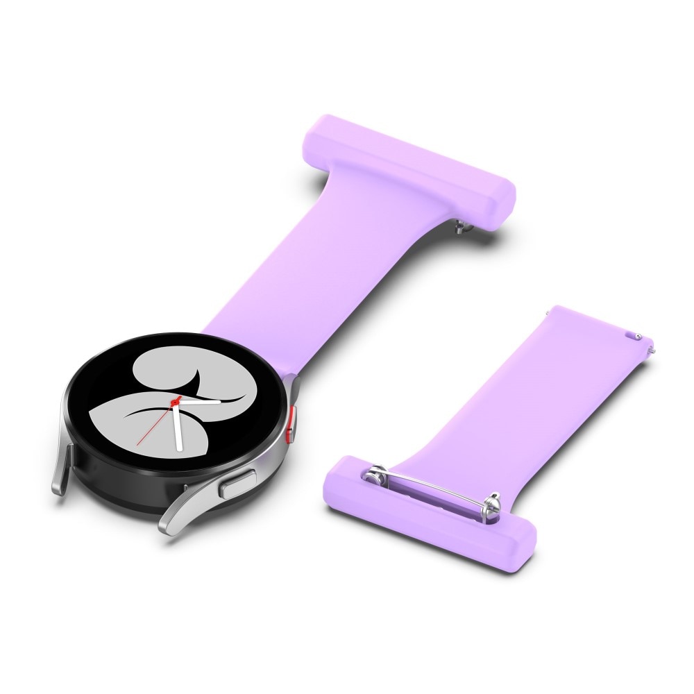 Bracelet infimier en silicone Samsung Galaxy Watch 4 40mm Violet