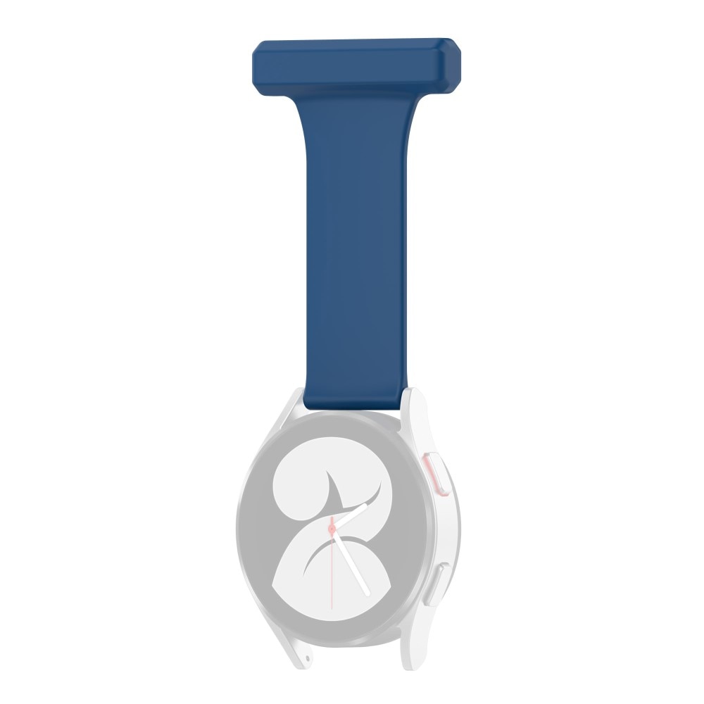 Bracelet infimier en silicone Samsung Galaxy Watch 7 44mm, bleu