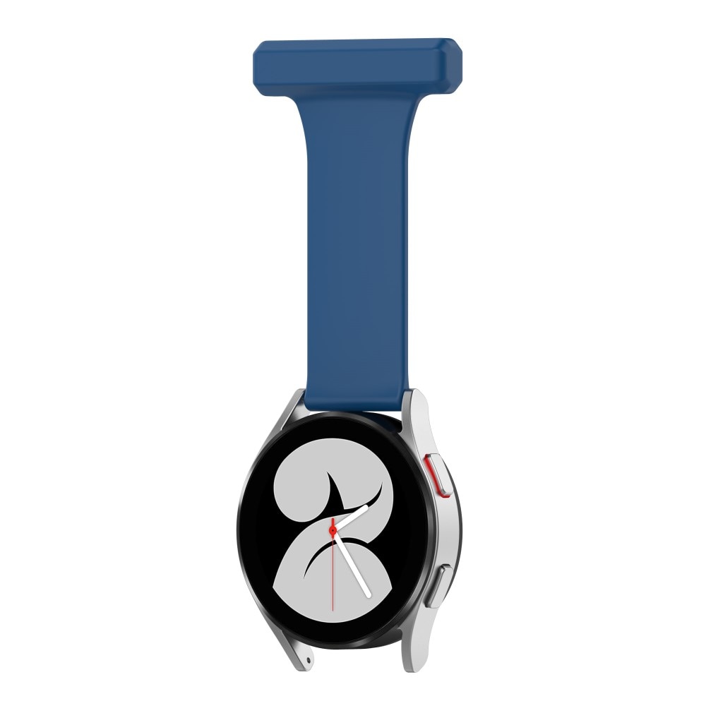 Bracelet infimier en silicone Samsung Galaxy Watch 7 40mm, bleu