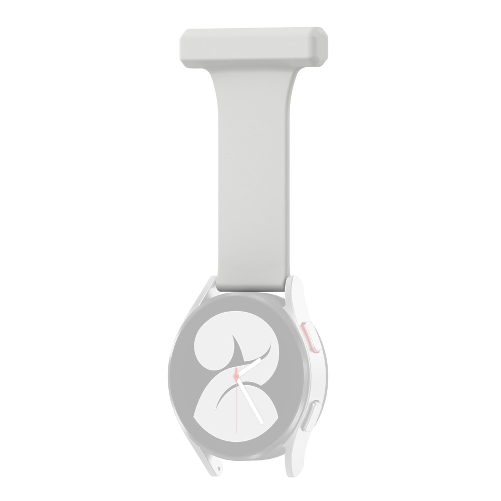 Bracelet infimier en silicone Samsung Galaxy Watch 7 44mm, gris