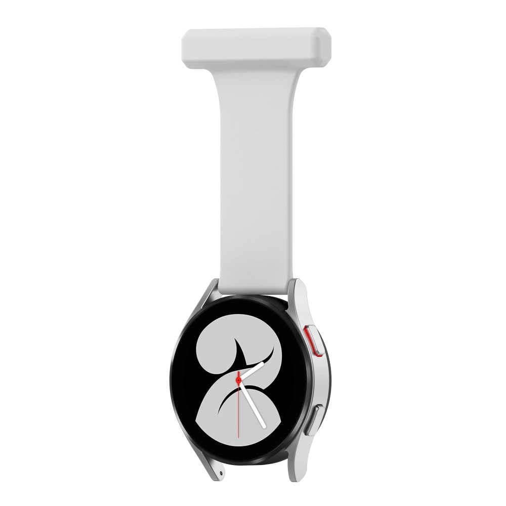 Bracelet infimier en silicone Samsung Galaxy Watch 7 40mm, gris